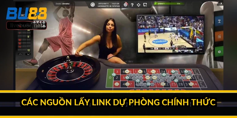 Các nguồn lấy link dự phòng chính thức